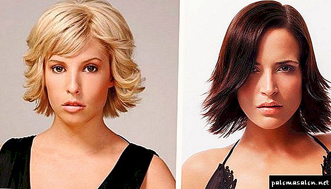 Haircut cascade for short hair to give volume - photos of fashionable hair styling