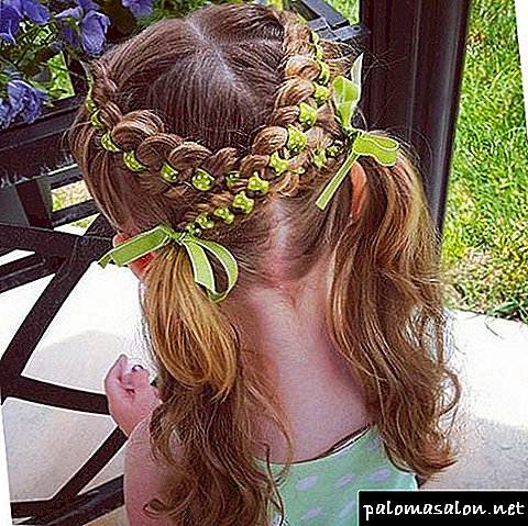 Variants of weaving interesting braids for girls with video and photo instructions