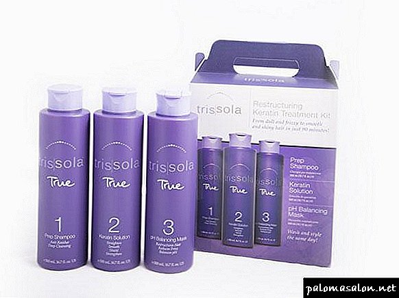 Trissola Keratin - Examen complet de défrisant pour cheveux