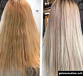 How to quickly and effectively remove the yellowness of the hair