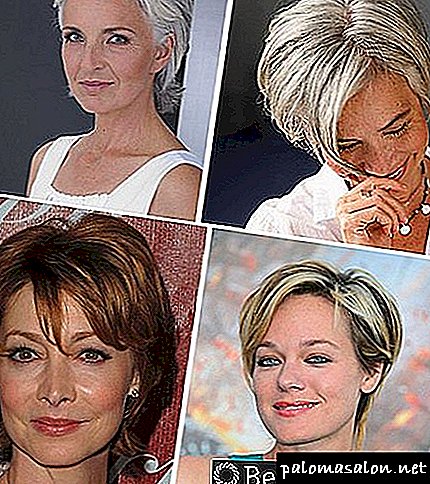 حلاقة الشعر النسائية للشعر القصير للنساء 50 سنة