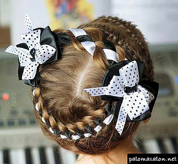 Choosing a beautiful hairstyle for September 1 - the best photo ideas