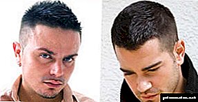 Hairstyles for men with balding haircuts: options for haircuts with 6 face shapes