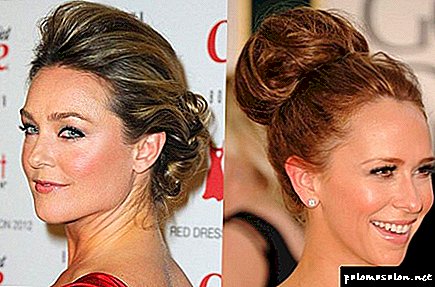 High hairstyles for medium hair: gorgeous finesse and femininity