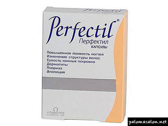 Vitamin Perfectil cho rụng tóc - một đánh giá đầy đủ về các phương tiện