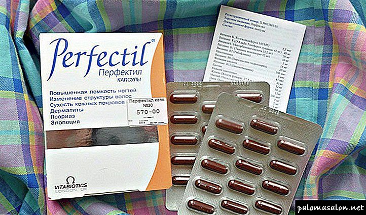 Vitamines Perfectil: composition, instructions, avis, prix