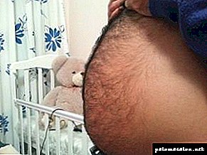 Cheveux abdominaux pendant la grossesse