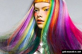 How to dye your hair colored chalk